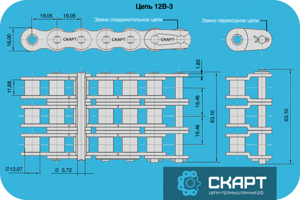 Цепь 12B-3