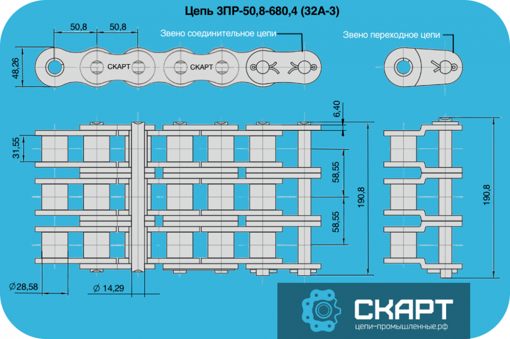Цепь 32A-3